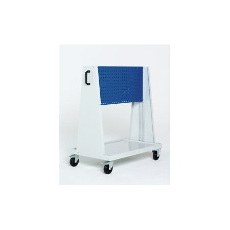 Bott Ltd 39x18x47"Trolley - 1 Perfo Panels - Louvered Panel 6052100